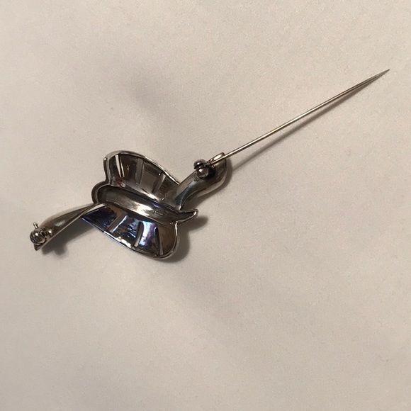 NWOT Vintage Sterling Silver Butterfly Pin/Brooch - Picture 3 of 3